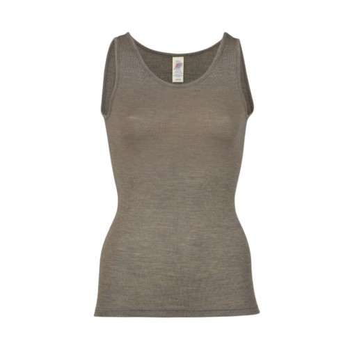 Dame Top   Merinould 46 48 Walnut