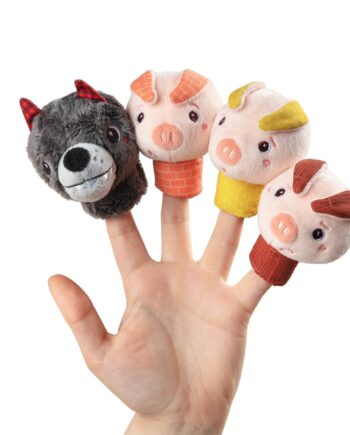 De   Små Grise Fingerdukker Lilliputiens