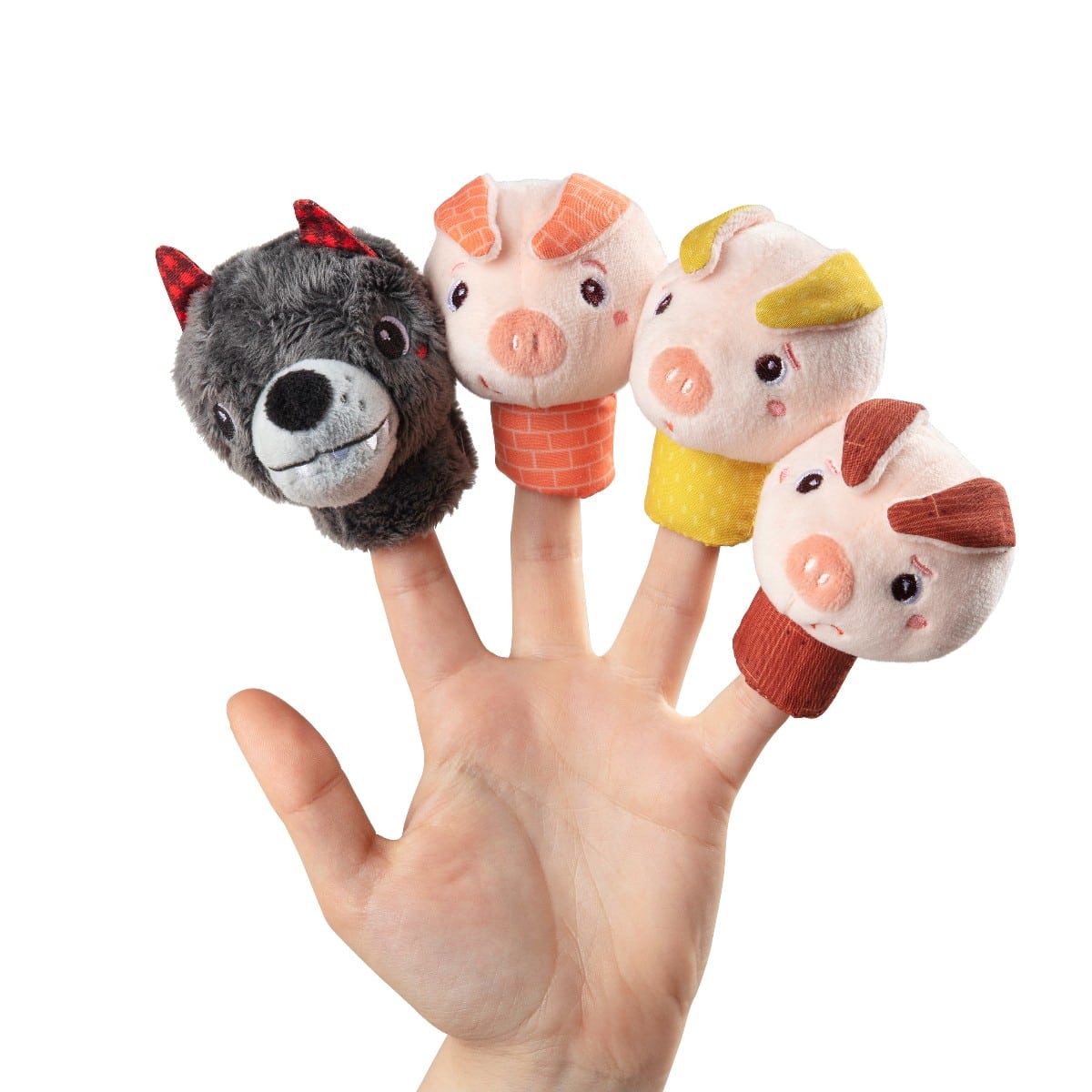 De Små Grise Fingerdukker Lilliputiens