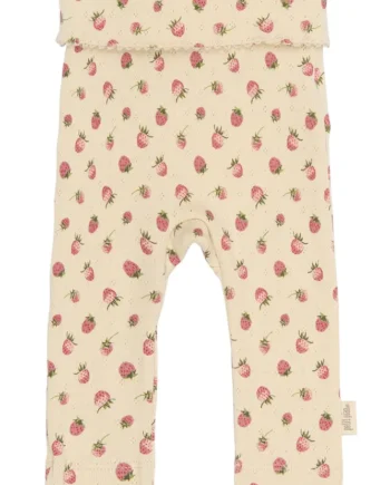 Dea High Waist Leggings Fog Strawberry Aop 74 Cm