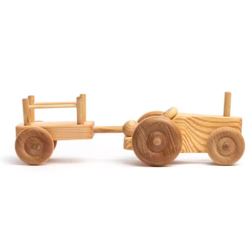 Debresk Traktor Med Trailer Lille