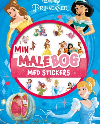 Disney Prinsesser: Malebog    Klistermærker