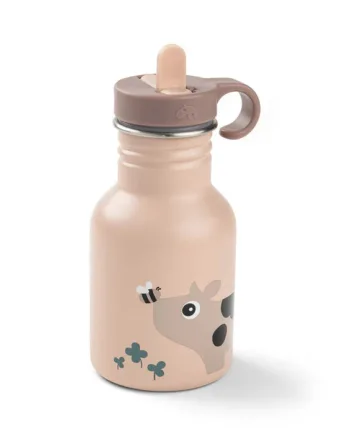 Done By Deer Flaske Rustfrit Stål Tiny Farm Pudder 350 Ml