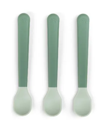 Done By Deer Foodie Easy Grip Babyske   Pak Grøn