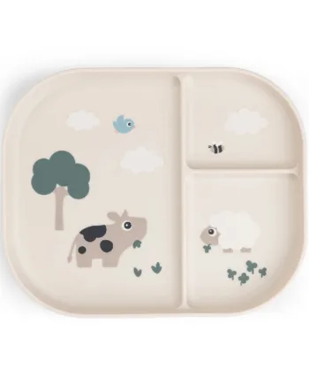Done By Deer Foodie Inddelt Tallerken Tiny Farm Sand