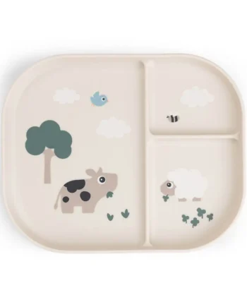 Foodie Inddelt Tallerken Tiny Farm Sand