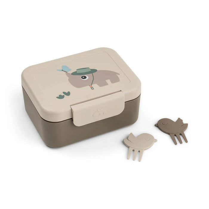 Done By Deer Lille Madkasse Snackpinde Tiny Trails Sand