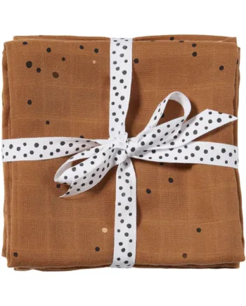 Done By Deer Svøb Dreamy Dots Mustard