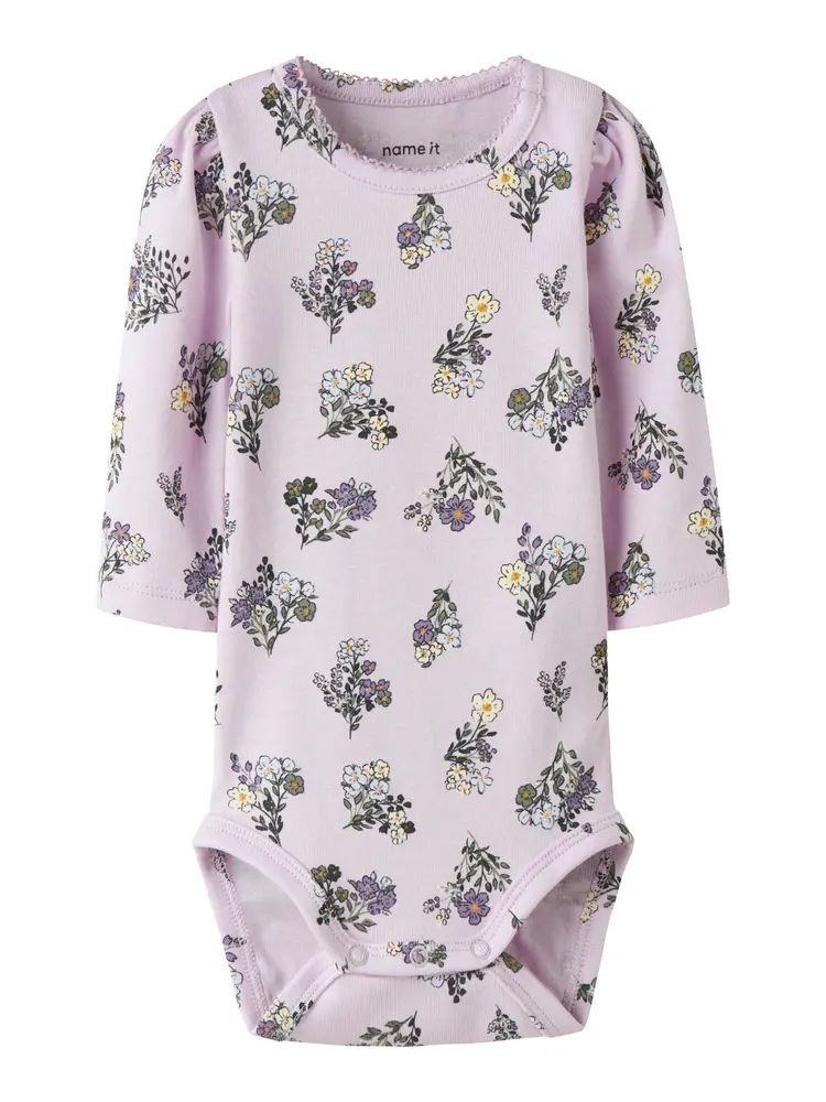 Doritta Langærmet Body Lavender Fog 86