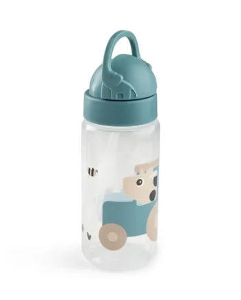 Drikkedunk    Sugerør Tiny Farm Blå 350 Ml
