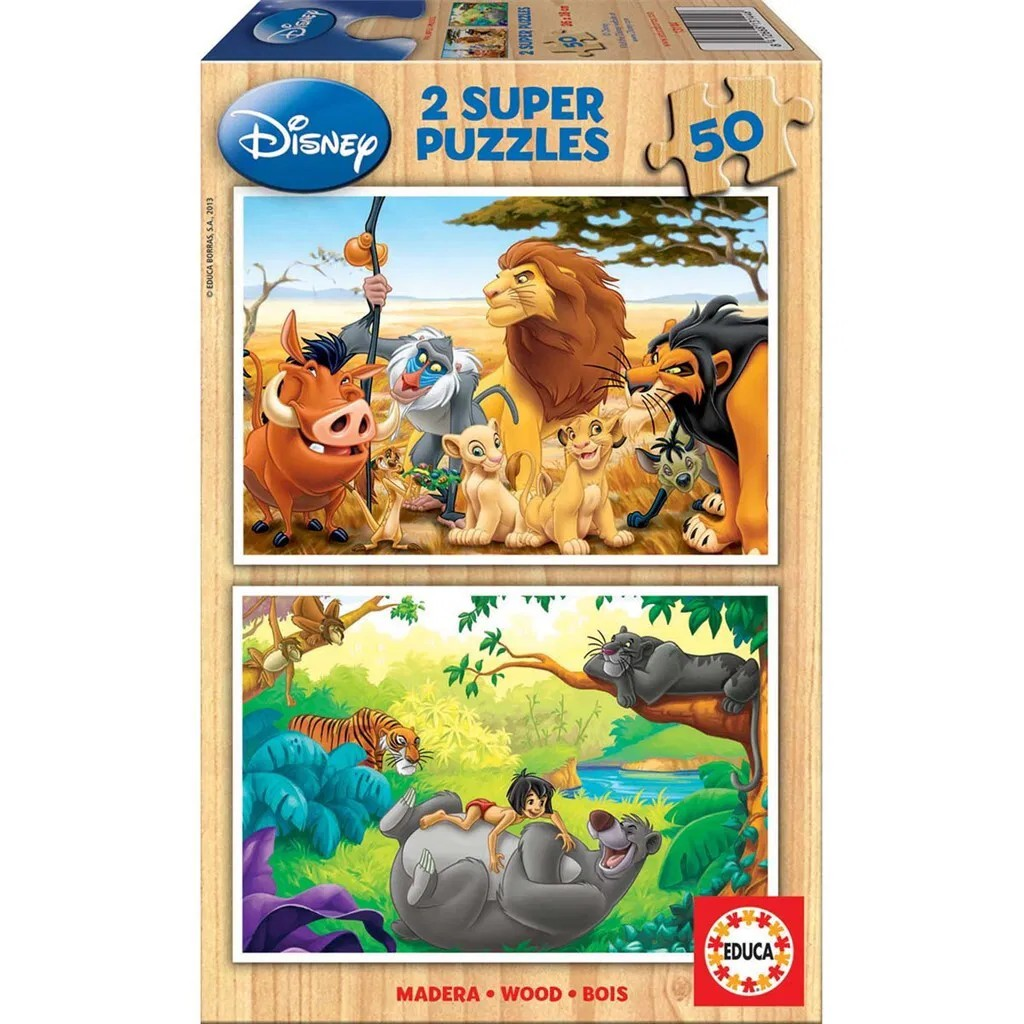 Educa Puslespil Animal Friends