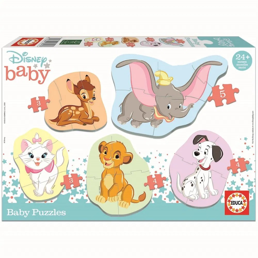 Educa Puslespil Baby Disney Animals