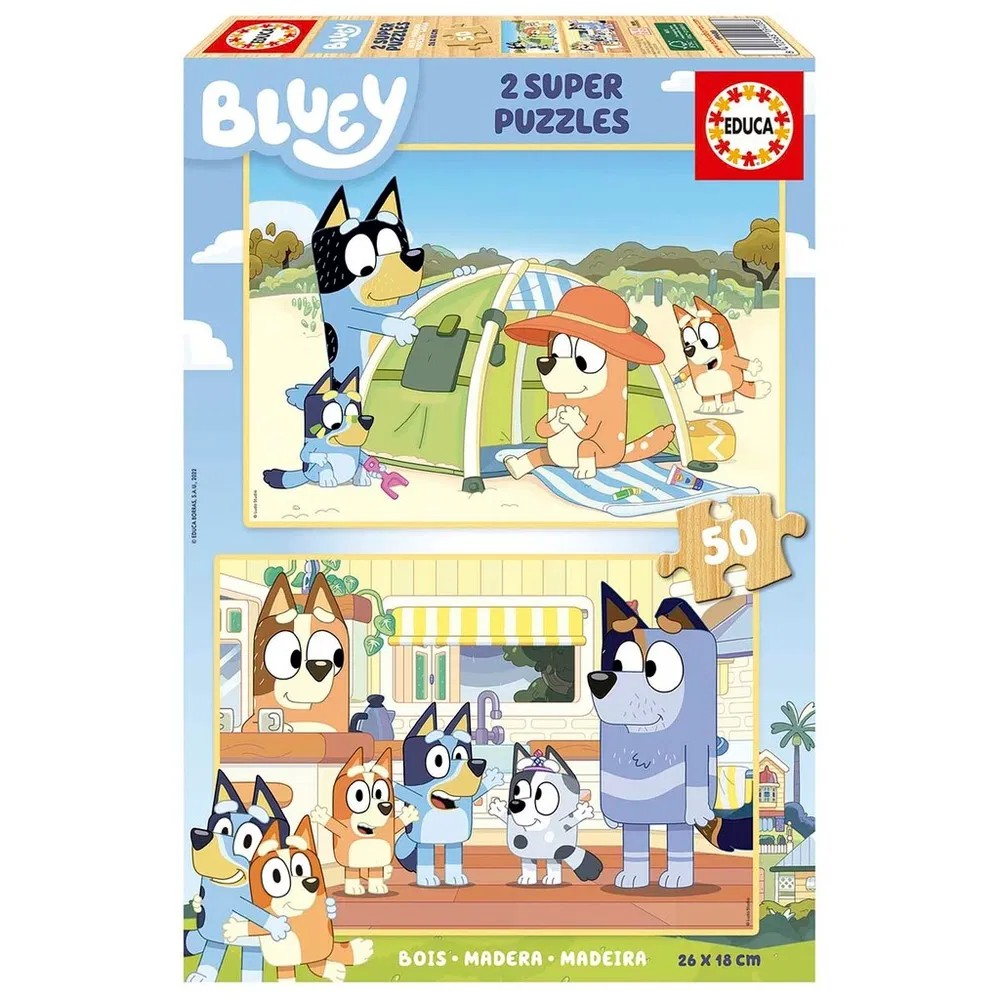 Educa Puslespil Bluey     50