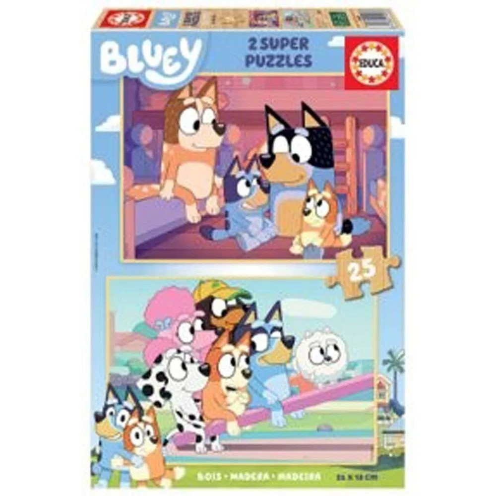 Educa Puslespil Bluey