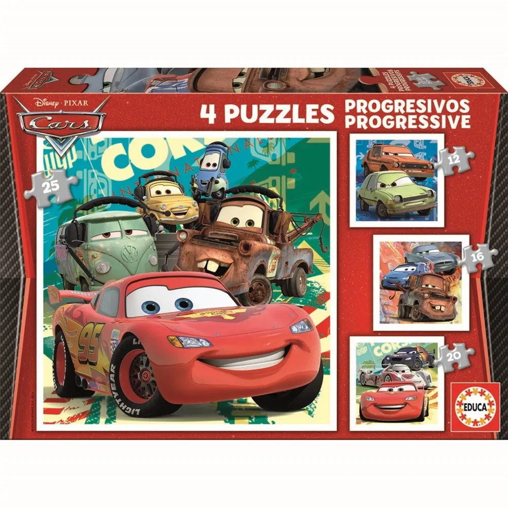 Educa Puslespil Cars