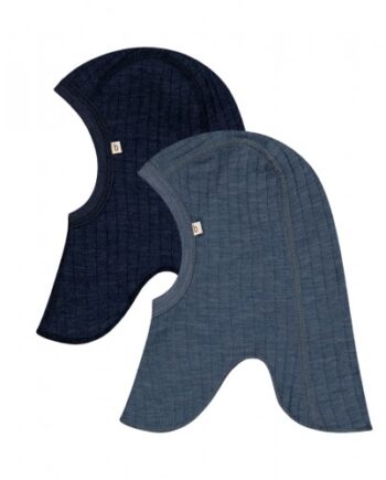 Elefanthue   100  Merino Uld  Dropneedle  Tynd Kvalitet  Oeko-texâ   -pak 50 56 Blue Navy Melange