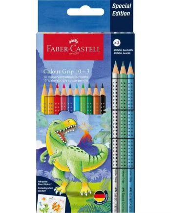 Faber Castell Farveblyanter Dinosaur 13 Pak