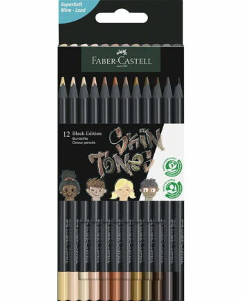 Faber Castell Farveblyanter Hudfarver 12 Stk