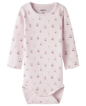 Ficherry Langærmet Body Cradle Pink 68