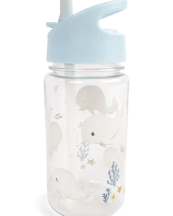 Filibabba Drikkedunk   Plast 400 Ml  Christian   Whale Tales