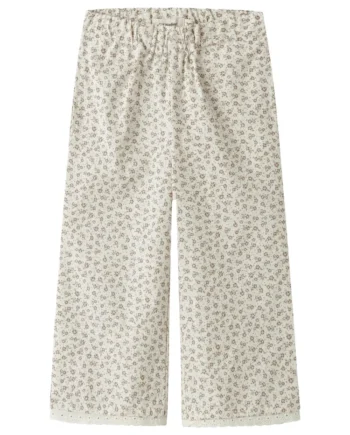 Fjola Wide Bukser Coconut Milk 116