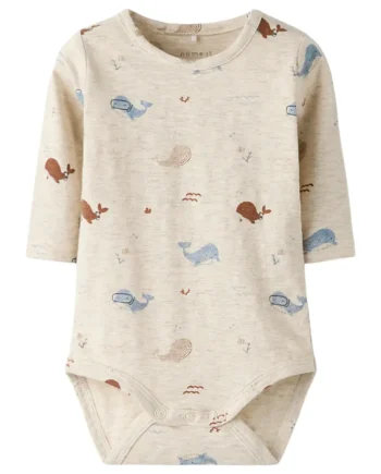 Flap Langærmet Body Peyote Melange 74