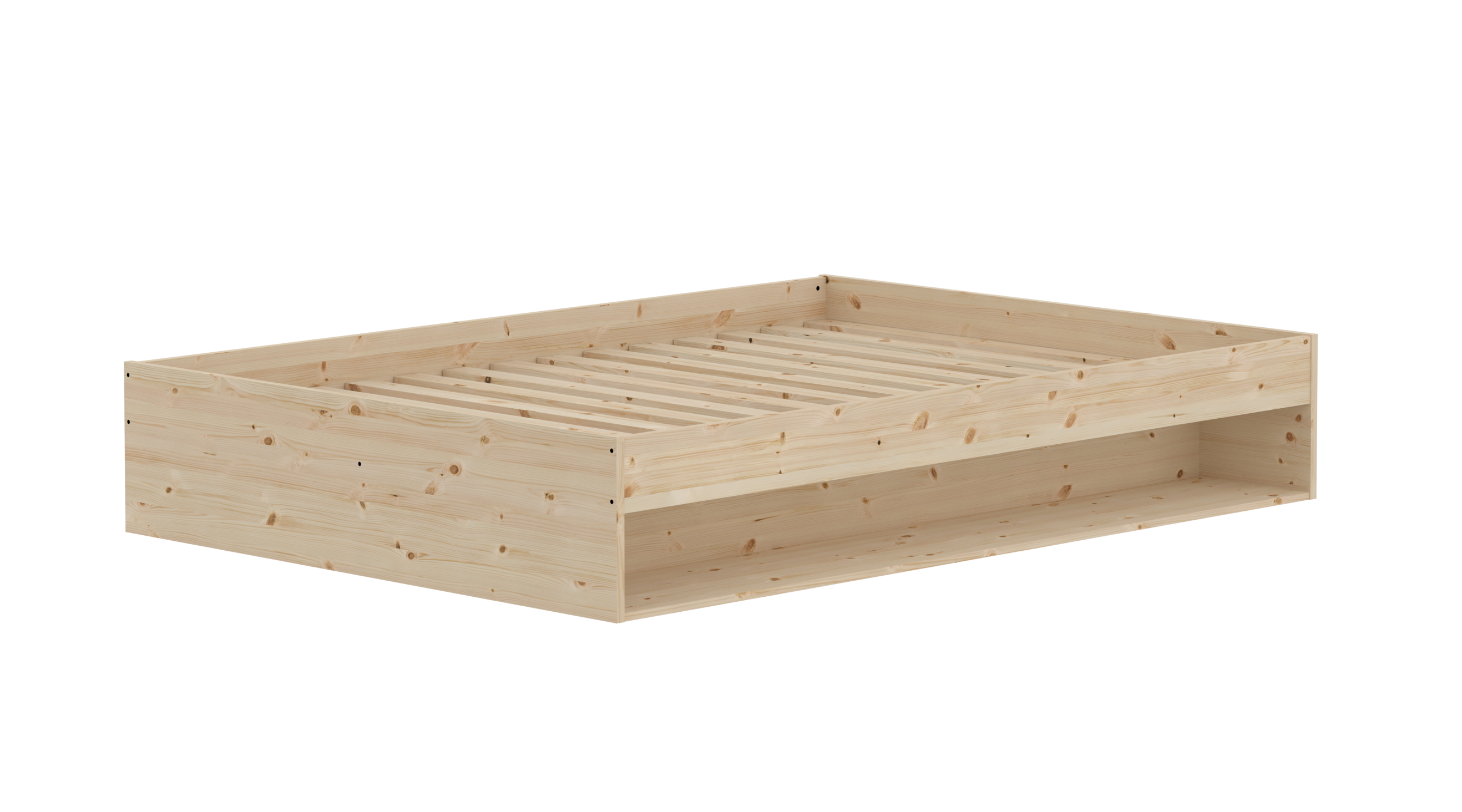 Flexa Grow Gulvseng Med Hylde 125 5x204cm