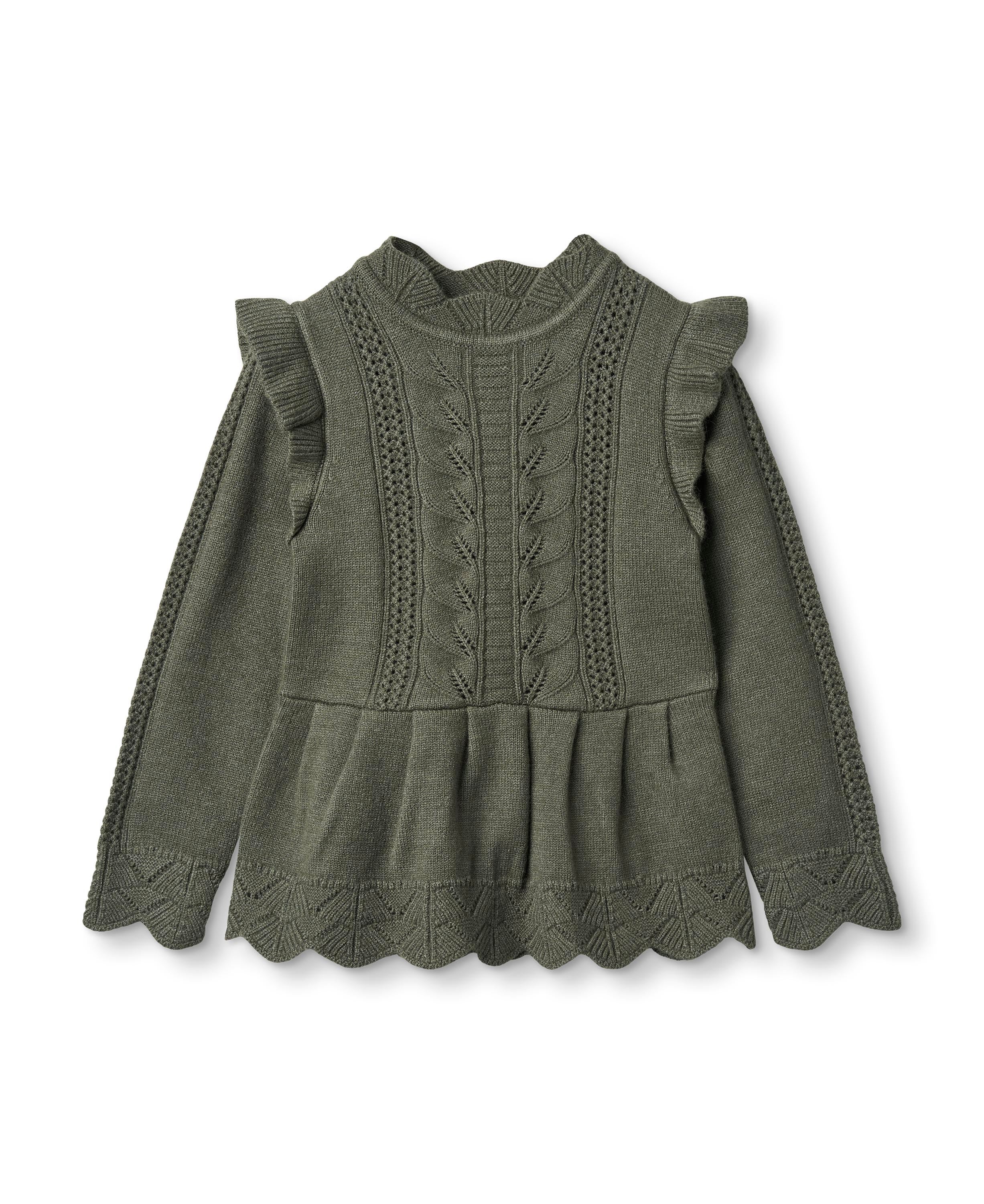 Fliink Alilly Peplum Pullover Beetle 86 Cm