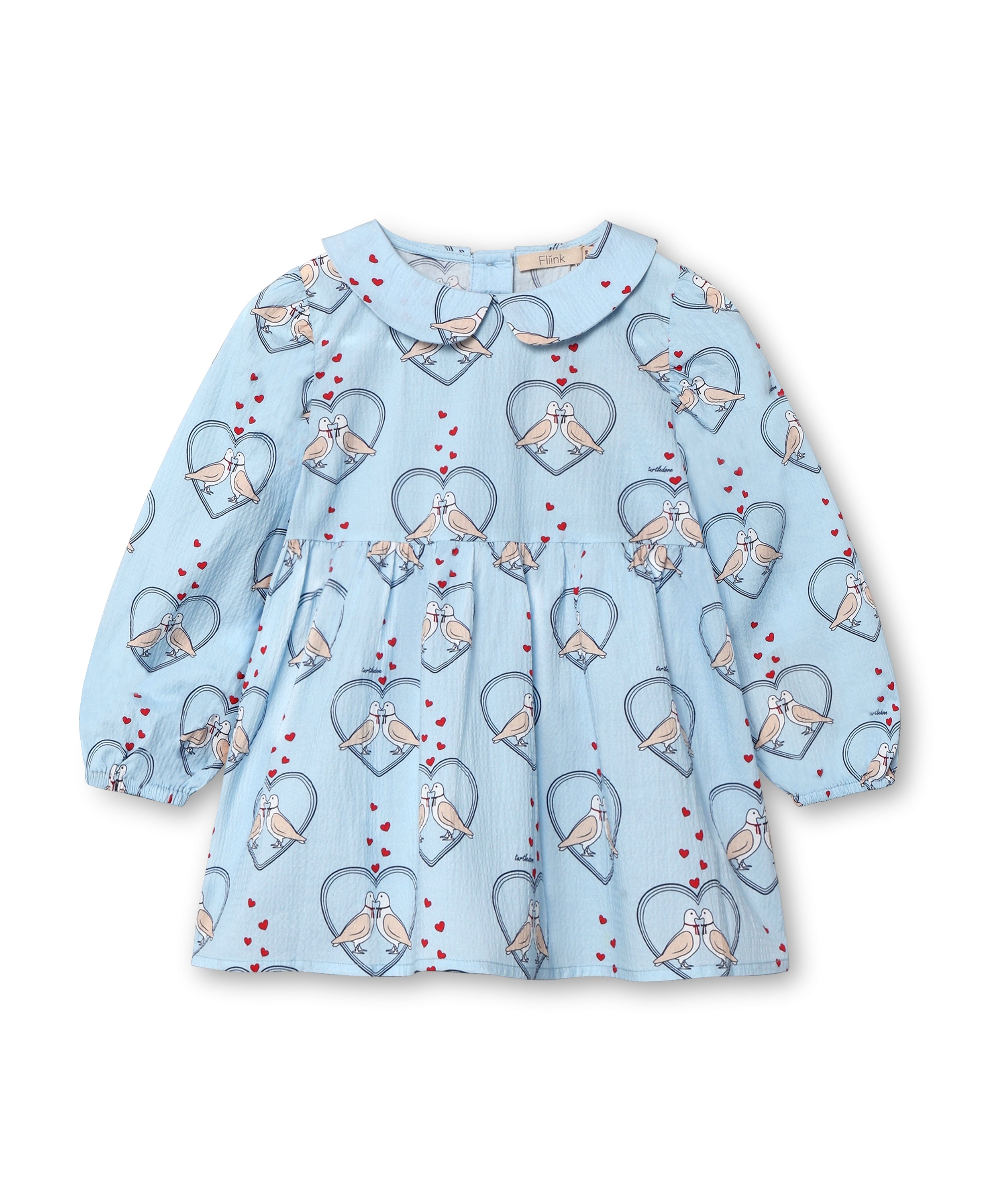 Fliink Colombe Ls Tunic Dream Blue 92 Cm