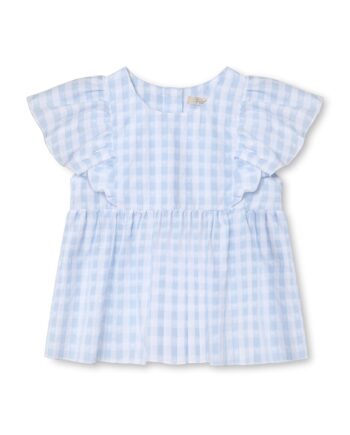 Fliink Pari Top Dream Blue Check 80 Cm