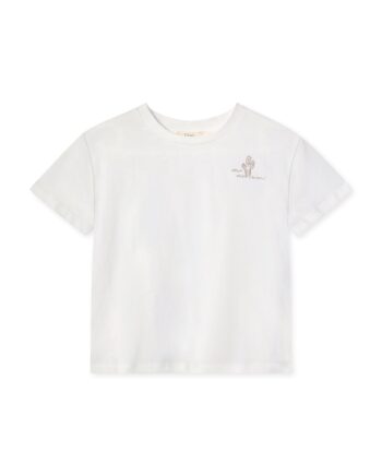 Fliink Sommer Cactus  -shirt Cloud Dancer 80 Cm