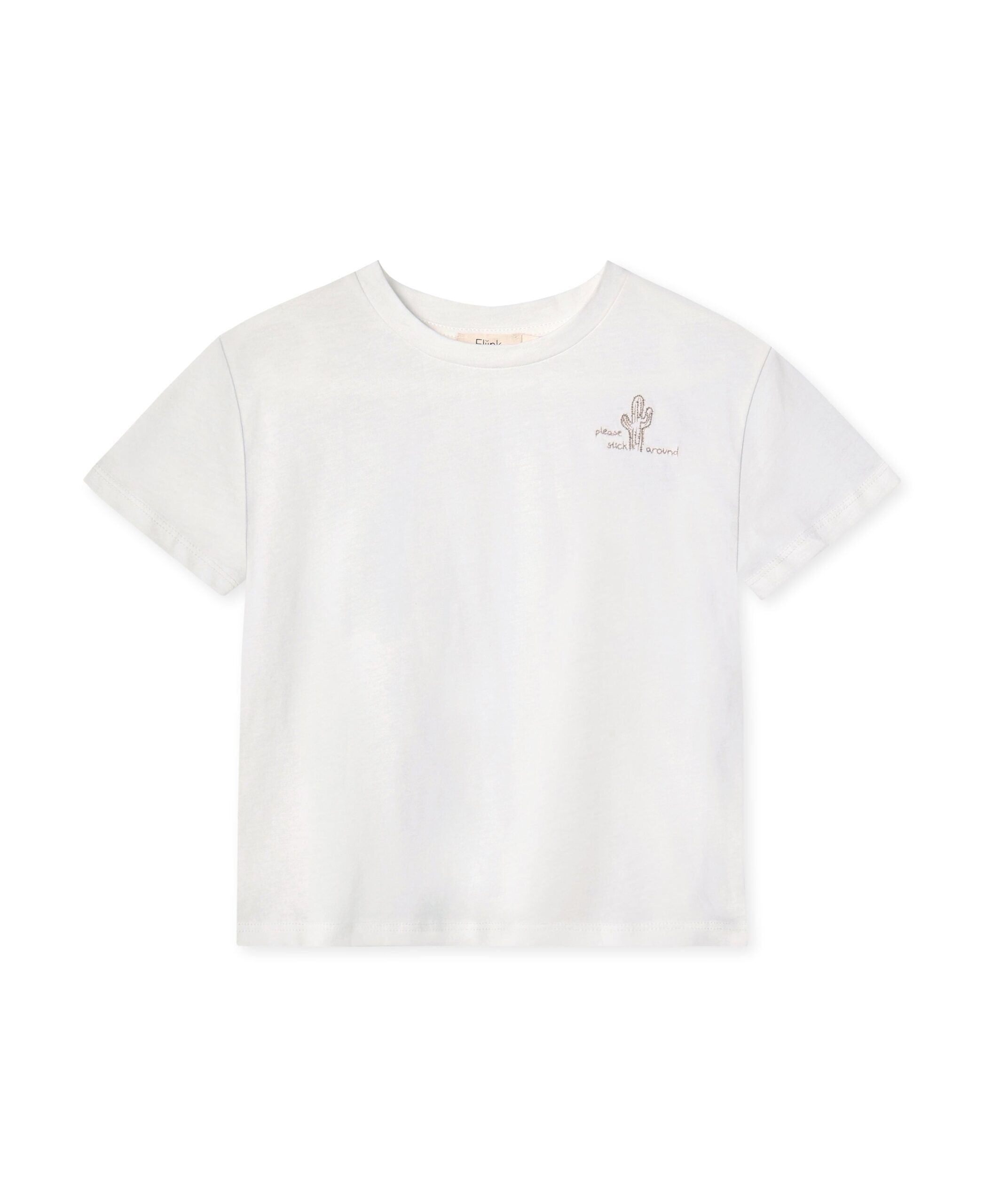 Fliink Sommer Cactus -shirt Cloud Dancer 80 Cm