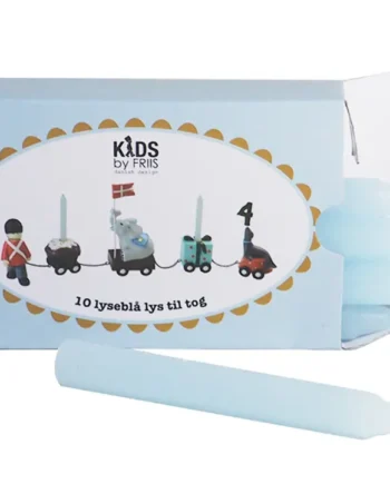 Fødselsdagslys Lyseblå 10 Stk