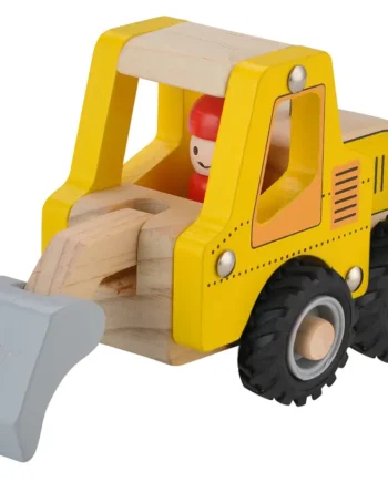 Gravemaskine   Træ Med Gummihjul Fsc