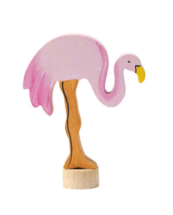 Grimms Træfigur Flamingo