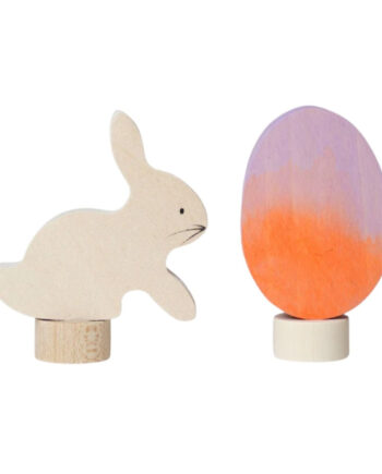 Grimms Træfigur Hare Og æg   Pak