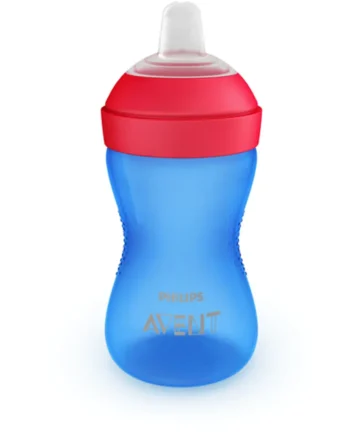 Grippy Tud-kop  Blød Tud  9m  300 Ml Blå Rød