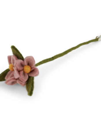 Gry Og Sif Filt Blomst Dusty Rose