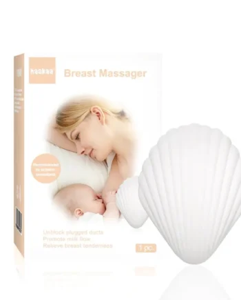 Haakaa Brystmassager Med Vibrator  Quot Muslingskallen Quot