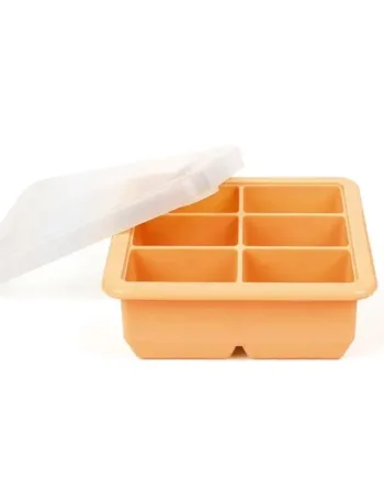 Haakaa Silikone Frysebakke    Låg   Rum Apricot