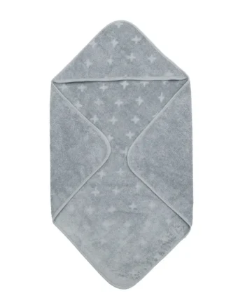 Håndklæde Med Hætte  70   70 Cm Jasmin Blue