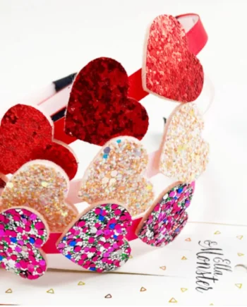 Hårbånd Sugar Heart   Colors