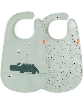 Hagesmæk   Velcro   Stk  Croco Grøn