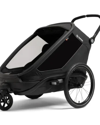 Hamax Outback Next Double Cykelvogn Black