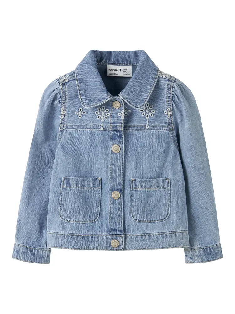 Harper Denim Jakke Light Blue Denim 104