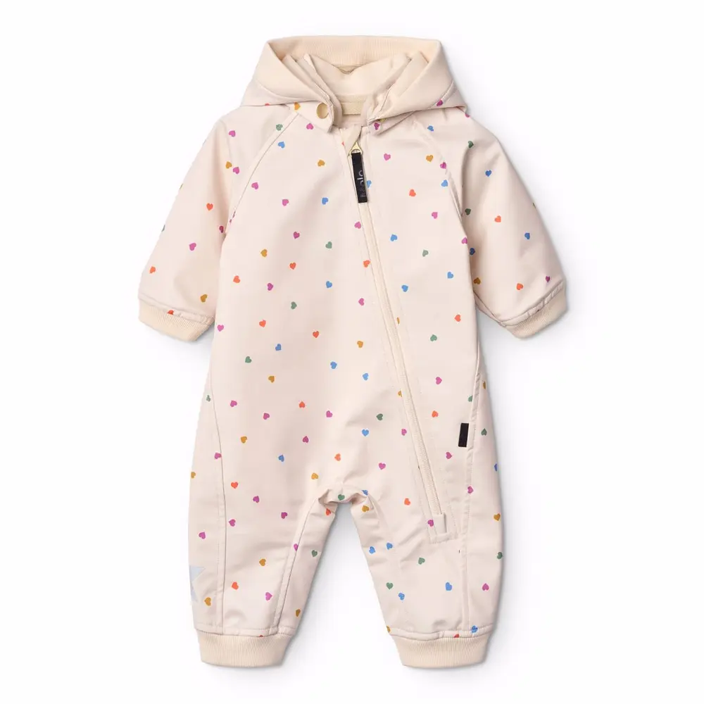 Hill Softshell Dragt Confetti Rainbow 68