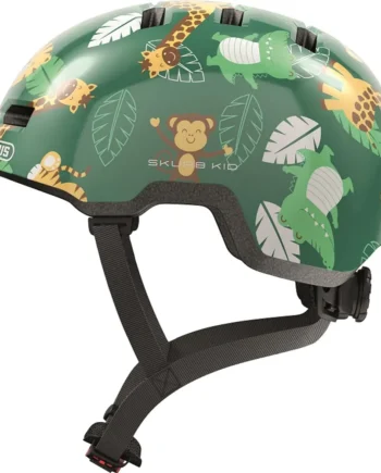 Hjelm Skurb Kid  Green Jungle
