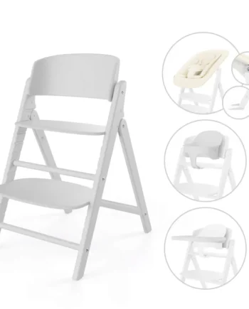 Højstol  Click Fold  4i1 Sæt   All White
