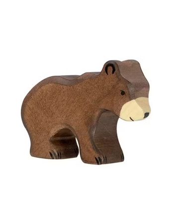 Holztiger Brunbjørn Unge
