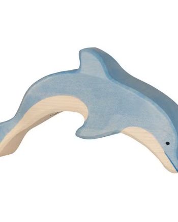 Holztiger Delfin